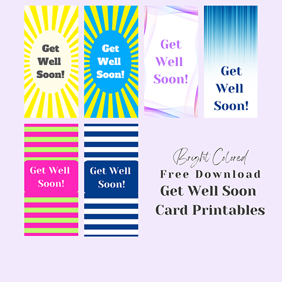 bright colored cards