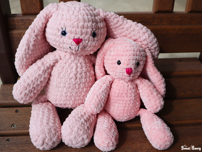 crochet bunny cover