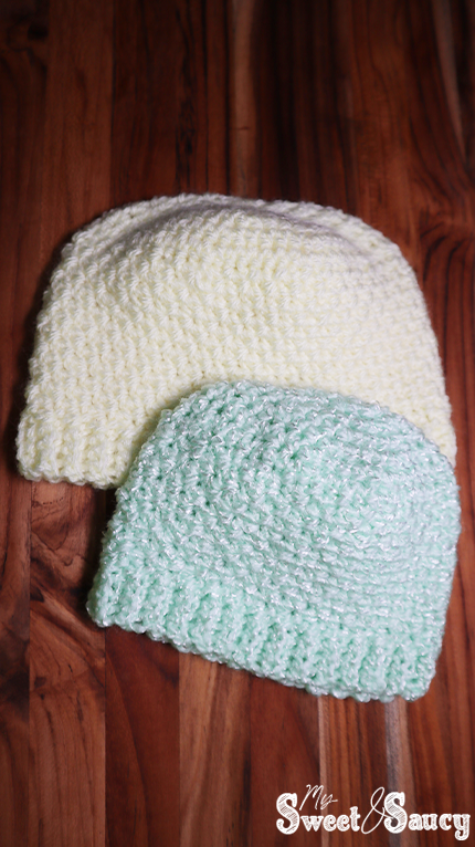 crochet baby hats