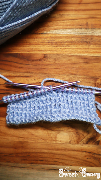 knit and purl stitches