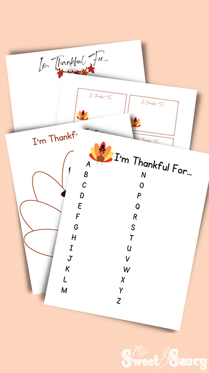 I'm thankful for abcs