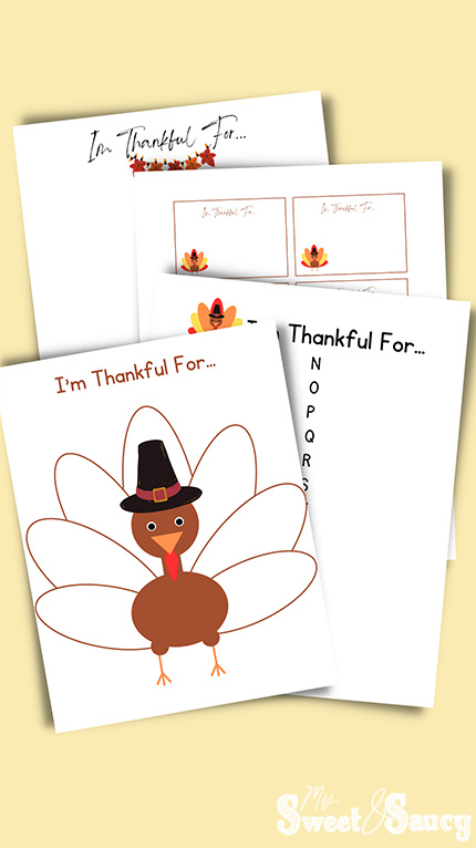 I'm thankful for turkey