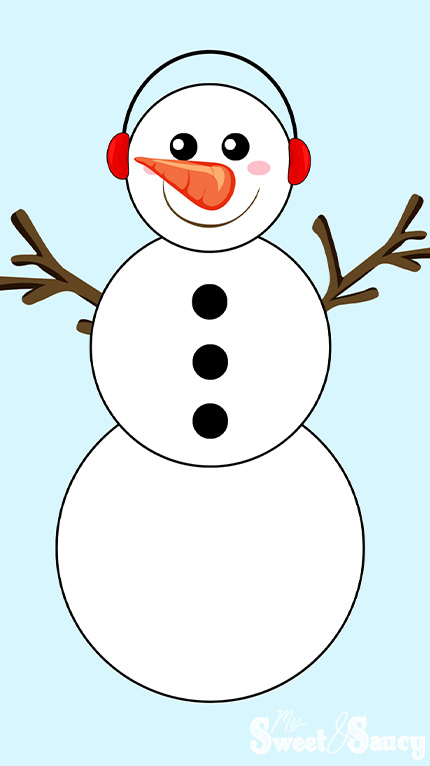 ear muff snowman