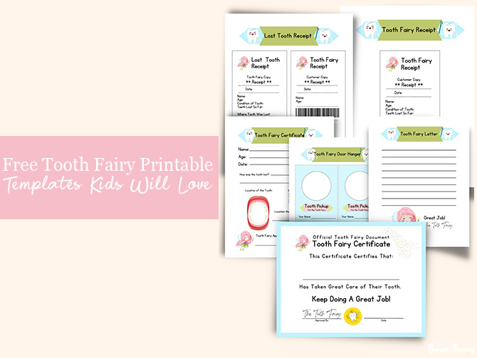 printable tooth fairy templates