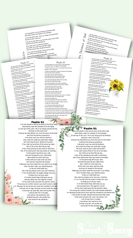 psalm 91 all of the design options