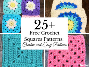 crochet squares patterns roundup cover