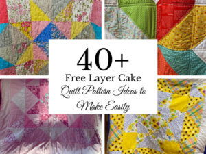 free layer cake quilt patterns