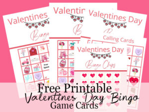 Free Printable Valentines Day Bingo Cards