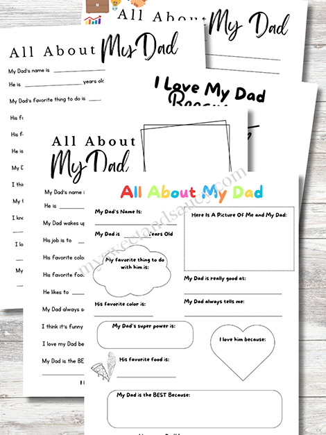 fathers day printables