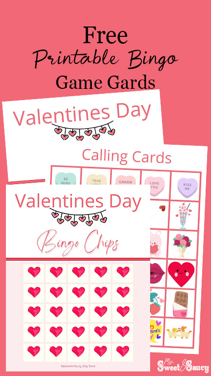 printable valentines bingo cards